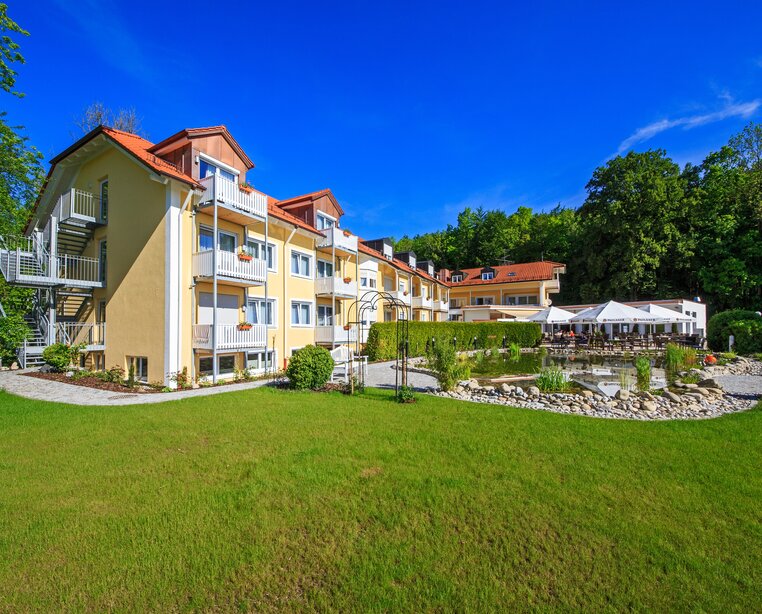 Aussenansicht des Ringhotels Sonneck 4 Sterne Hotel in Bad Wörishofen im Allgäu | © Ringhotel Sonneck in Bad Wörishofen